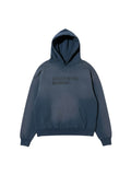 ERD Blue Distressed Hoodie